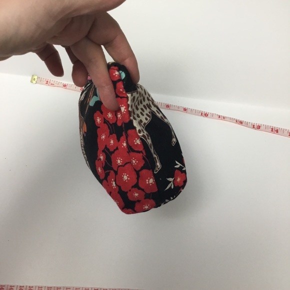 Safari & Hydrangeas Double-Sided Make Up Pouch - Picture 5 of 13